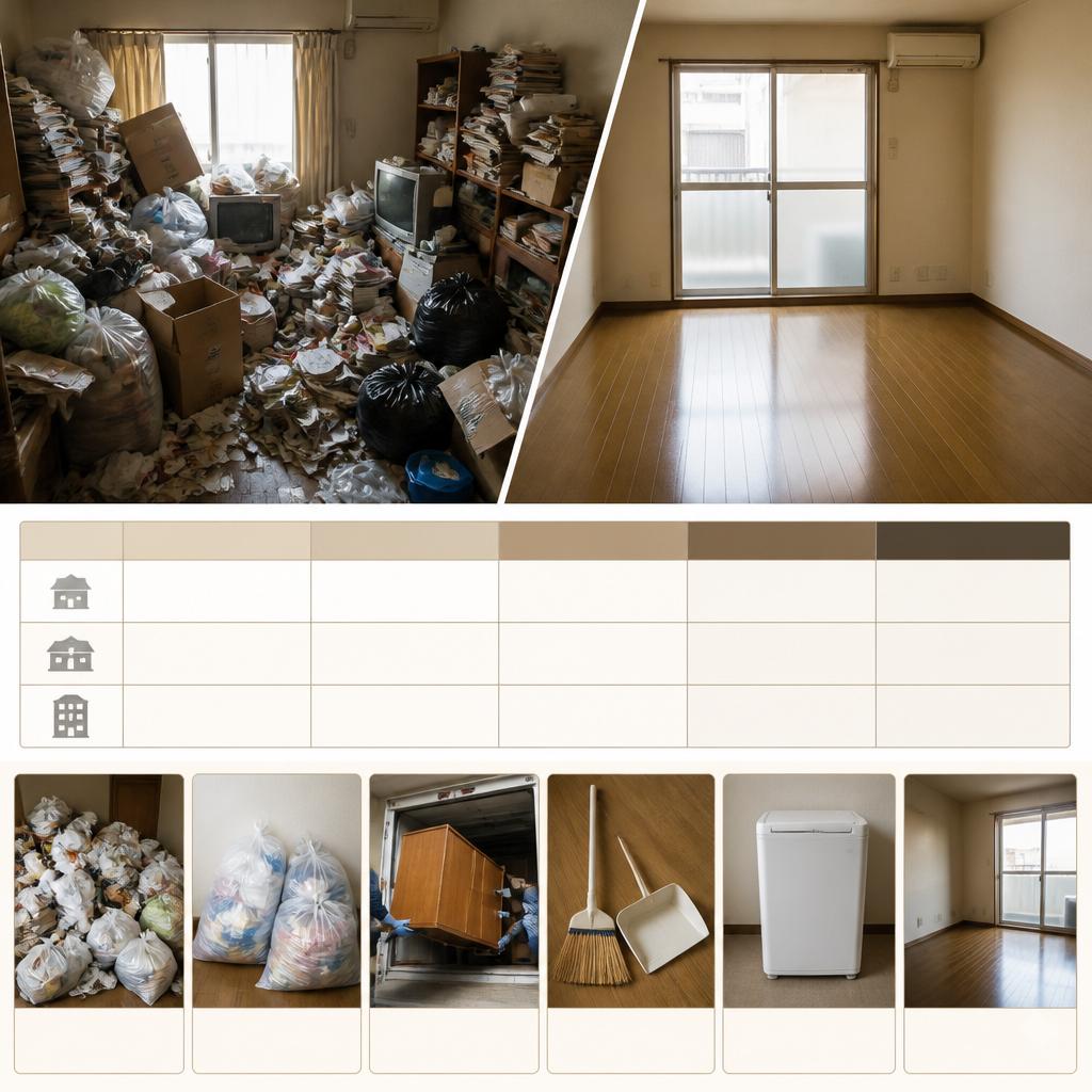 2. ごみ屋敷の片づけ料金の目安
