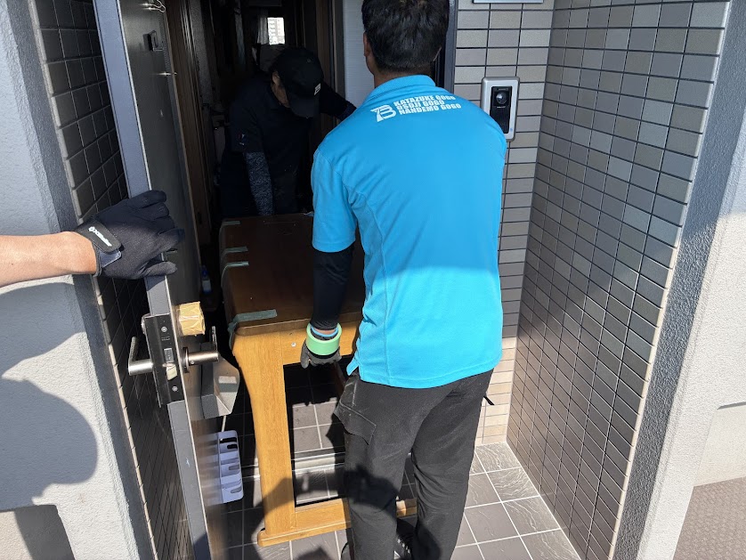 プロによる安全な搬出