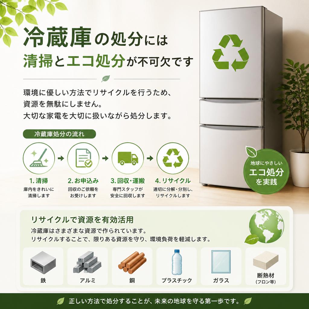 清掃とエコ処分の徹底