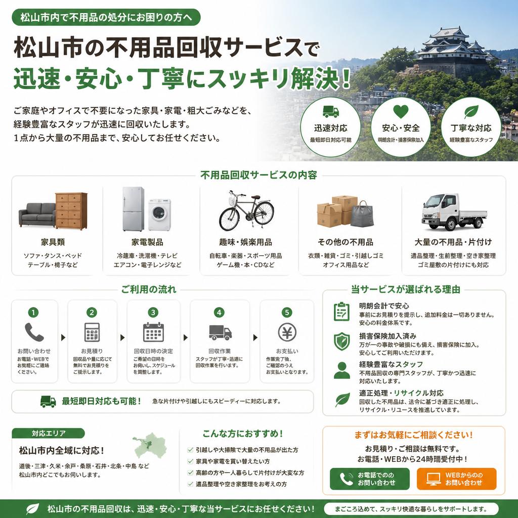 便利な回収サービスの紹介