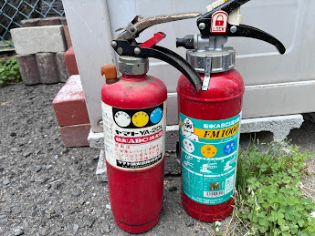 松山市での消火器処分の方法